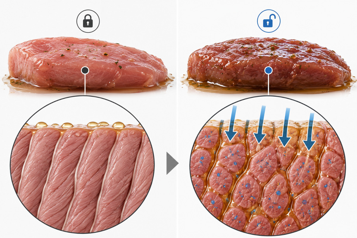 Tumbleamento de Carne