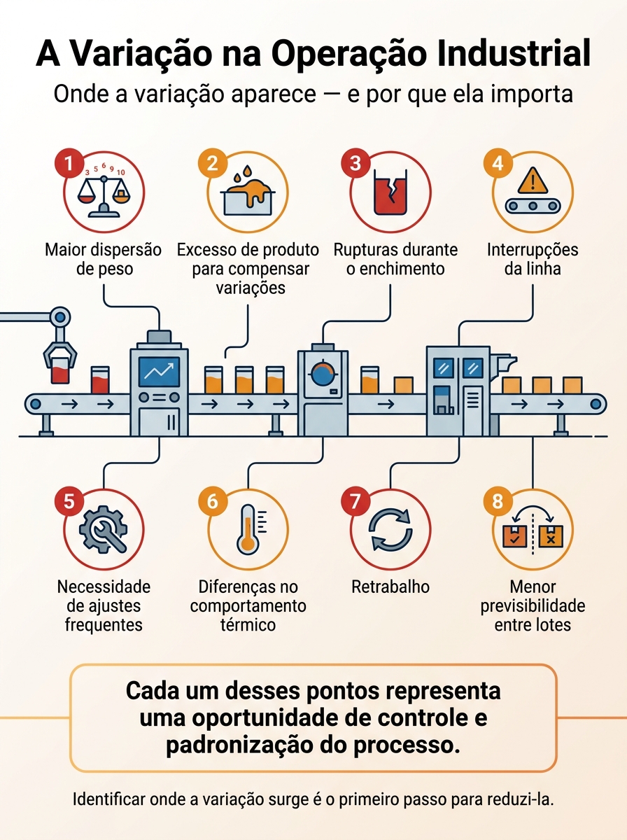Consequências da variação no calibre de tripas para embutidos: peso irregular, rupturas e retrabalho