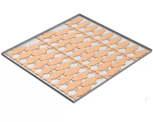 Bandeja em Inox Perfurada