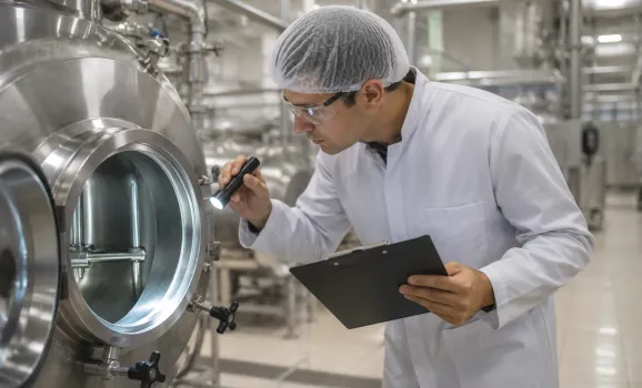 Design sanitário de equipamentos: onde o resíduo se esconde