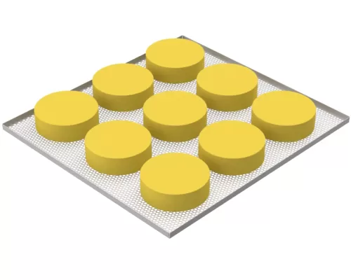 Bandeja em Inox Perfurada